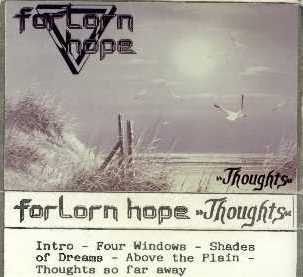 FORLORN HOPE - Thoughts cover 